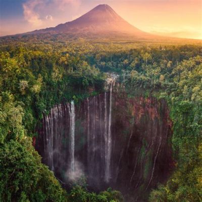 尼洛山上的奇幻瀑布，探尋神秘的印尼自然